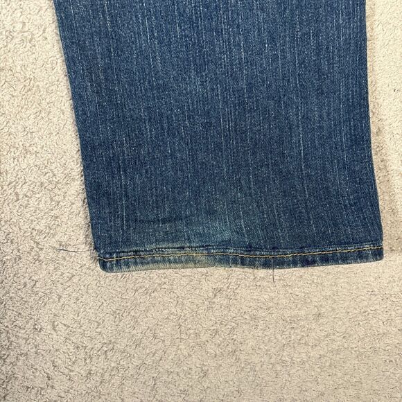 True Religion Johnny Jeans Women’s Size 29 Fit 32x31 Low Rise Straight Leg Jeans - Picture 13 of 14